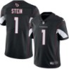 Cardinals #1 Bill Stein Stitched Black Jersey