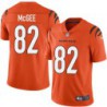 Bengals #82 Tony McGee Sewn On Orange Jersey