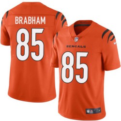 Bengals #85 Danny Brabham Sewn On Orange Jersey