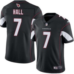 Cardinals #7 Johnny Hall Stitched Black Jersey