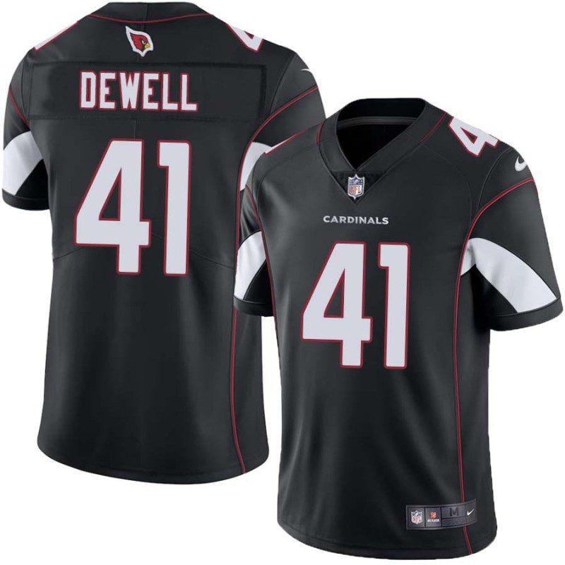 Cardinals #41 Billy Dewell Stitched Black Jersey