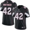 Cardinals #42 Bill Whitaker Stitched Black Jersey