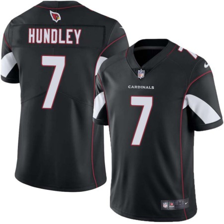 Cardinals #7 Brett Hundley Stitched Black Jersey