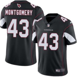 Cardinals #43 Bill Montgomery Stitched Black Jersey