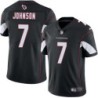 Cardinals #7 Ray Johnson Stitched Black Jersey