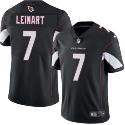 Cardinals #7 Matt Leinart Stitched Black Jersey