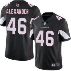 Cardinals #46 Brent Alexander Stitched Black Jersey