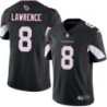 Cardinals #8 Jimmy Lawrence Stitched Black Jersey