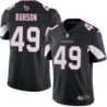 Cardinals #49 Jimmy Burson Stitched Black Jersey