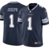 Cowboys #1 Kelvin Joseph Vapor Limited Jersey -Navy