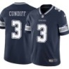 Cowboys #3 Billy Cundiff Vapor Limited Jersey -Navy