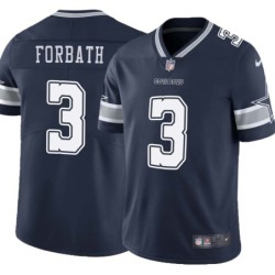 Cowboys #3 Kai Forbath Vapor Limited Jersey -Navy