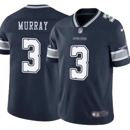 Cowboys #3 Eddie Murray Vapor Limited Jersey -Navy