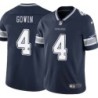 Cowboys #4 Toby Gowin Vapor Limited Jersey -Navy