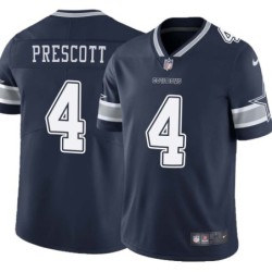 Cowboys #4 Dak Prescott Vapor Limited Jersey -Navy