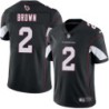 Cardinals #2 Marquise Brown Stitched Black Jersey