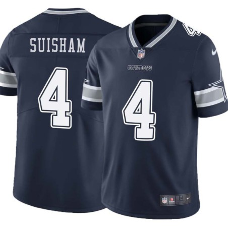 Cowboys #4 Shaun Suisham Vapor Limited Jersey -Navy