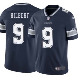 Cowboys #9 Jon Hilbert Vapor Limited Jersey -Navy