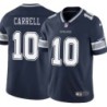 Cowboys #10 Duane Carrell Vapor Limited Jersey -Navy