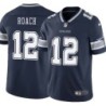 Cowboys #12 John Roach Vapor Limited Jersey -Navy