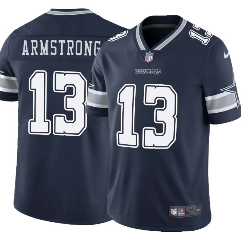 Cowboys #13 Anthony Armstrong Vapor Limited Jersey -Navy