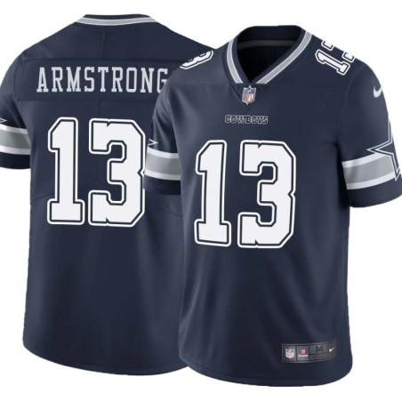 Cowboys #13 Anthony Armstrong Vapor Limited Jersey -Navy