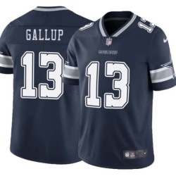 Cowboys #13 Michael Gallup Vapor Limited Jersey -Navy