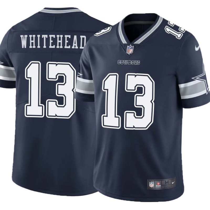 Cowboys #13 Lucky Whitehead Vapor Limited Jersey -Navy