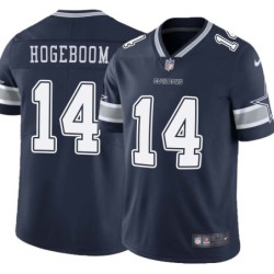 Cowboys #14 Gary Hogeboom Vapor Limited Jersey -Navy