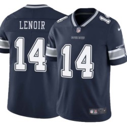 Cowboys #14 Lance Lenoir Vapor Limited Jersey -Navy