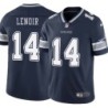 Cowboys #14 Lance Lenoir Vapor Limited Jersey -Navy