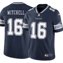 Cowboys #16 Osirus Mitchell Vapor Limited Jersey -Navy