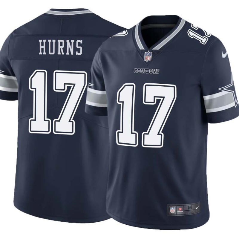 Cowboys #17 Allen Hurns Vapor Limited Jersey -Navy