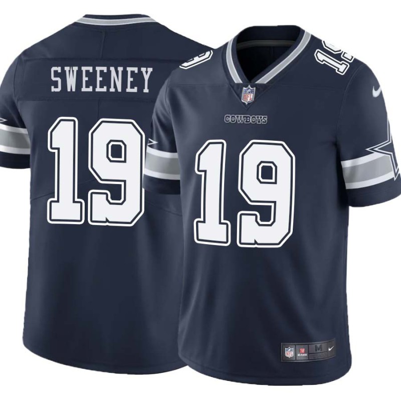 Cowboys #19 Kevin Sweeney Vapor Limited Jersey -Navy