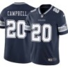 Cowboys #20 Ibraheim Campbell Vapor Limited Jersey -Navy