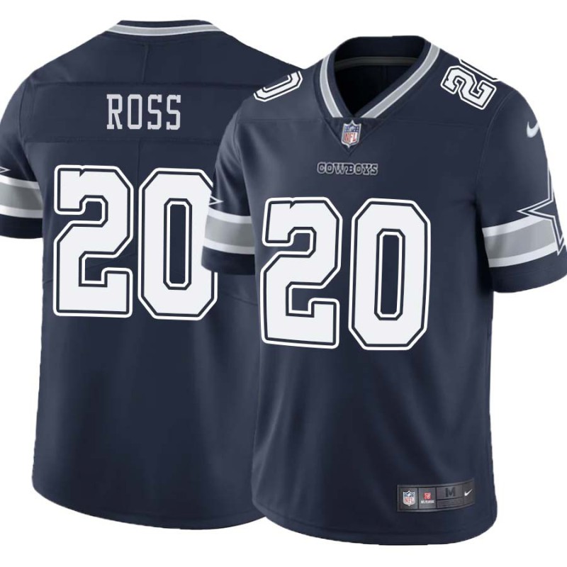 Cowboys #20 Derek Ross Vapor Limited Jersey -Navy