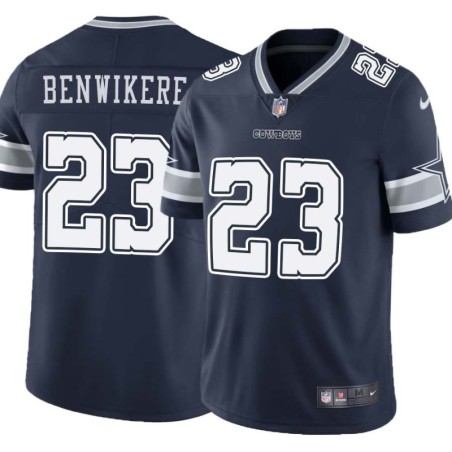 Cowboys #23 Bene Benwikere Vapor Limited Jersey -Navy