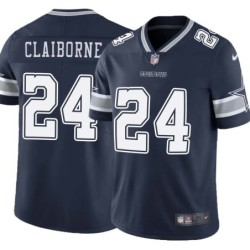 Cowboys #24 Morris Claiborne Vapor Limited Jersey -Navy