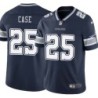 Cowboys #25 Scott Case Vapor Limited Jersey -Navy