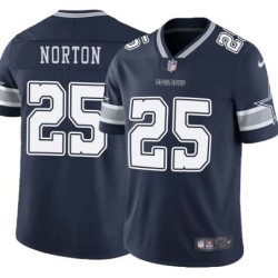 Cowboys #25 Jerry Norton Vapor Limited Jersey -Navy