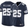 Cowboys #25 Charlie Williams Vapor Limited Jersey -Navy