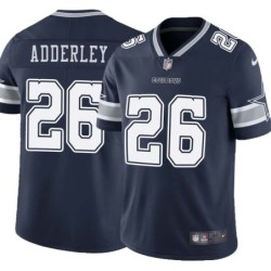 Cowboys #26 Herb Adderley Vapor Limited Jersey -Navy