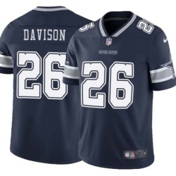 Cowboys #26 Andrew Davison Vapor Limited Jersey -Navy