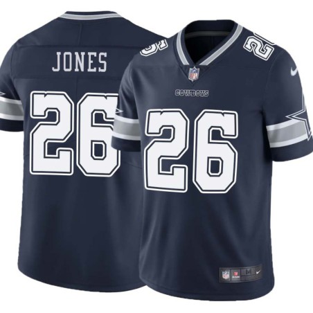 Cowboys #26 Josh Jones Vapor Limited Jersey -Navy