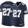 Cowboys #27 Thomas Everett Vapor Limited Jersey -Navy