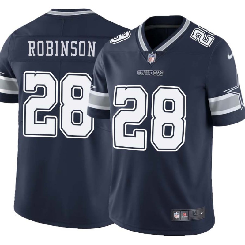 Cowboys #28 Rashard Robinson Vapor Limited Jersey -Navy