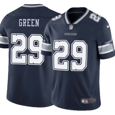 Cowboys #29 Alex Green Vapor Limited Jersey -Navy