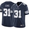 Cowboys #31 Fred Cone Vapor Limited Jersey -Navy