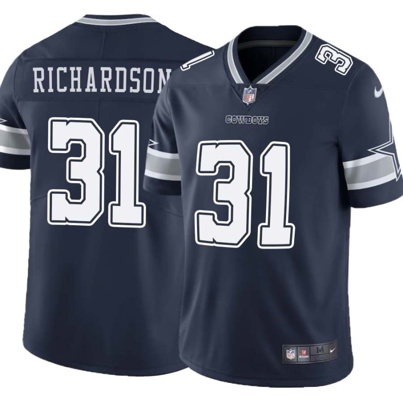 Cowboys #31 Gloster Richardson Vapor Limited Jersey -Navy