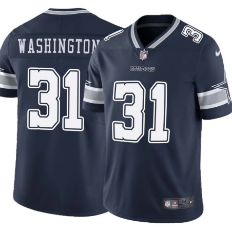 Cowboys #31 Chauncey Washington Vapor Limited Jersey -Navy